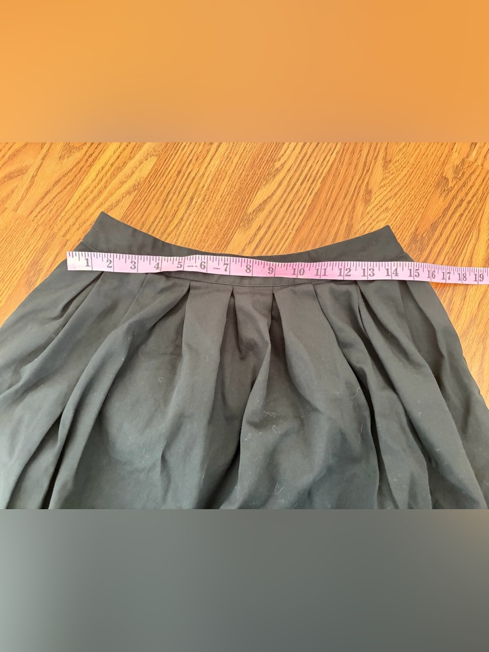 Grace Karin Black A-Line Pleated Midi Skirt - Picture 3 of 7